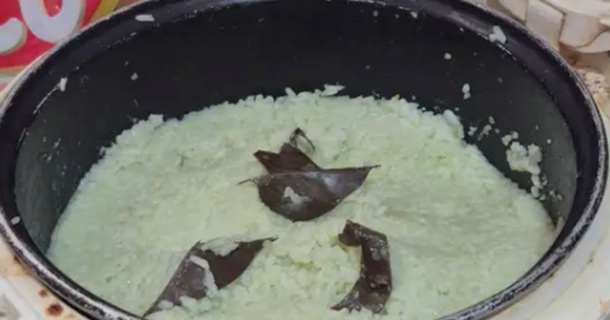 Nasi uduk pandan