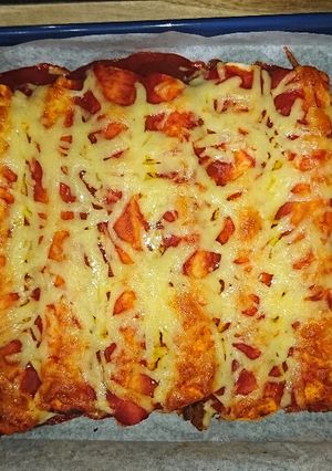 A picture of XXXX Hot Beef Enchiladas.