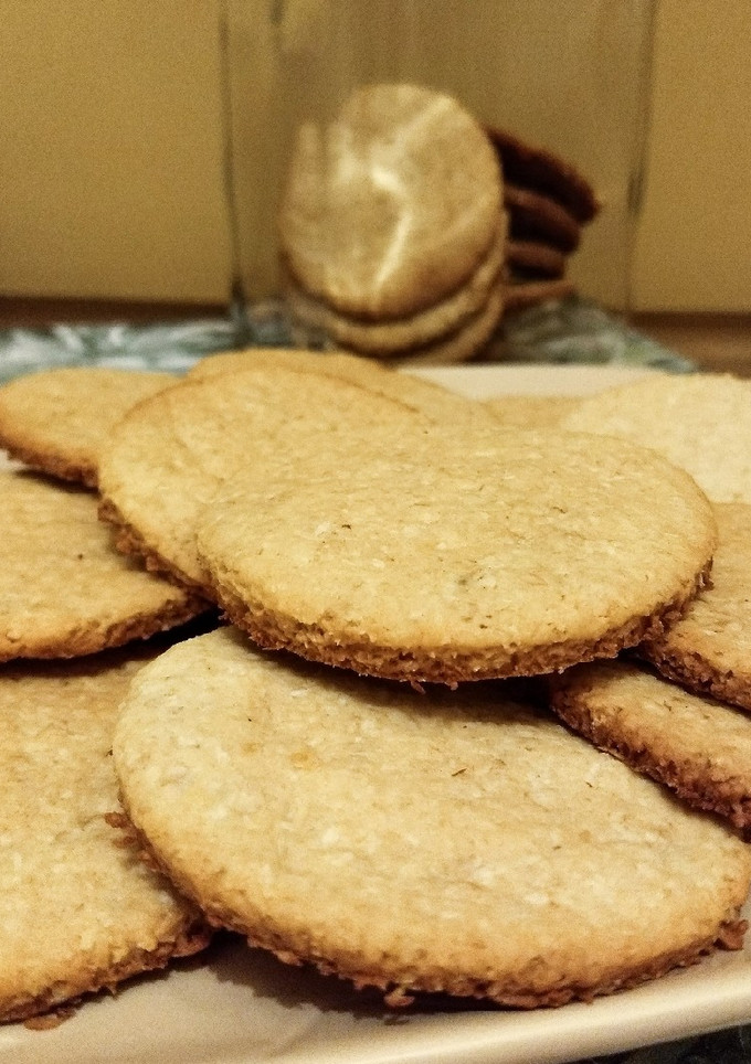 Una foto de Cookies o galletitas de avena y coco