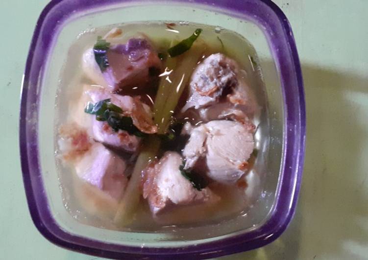 Resep Sup Ayam untuk anak, Bikin Ngiler