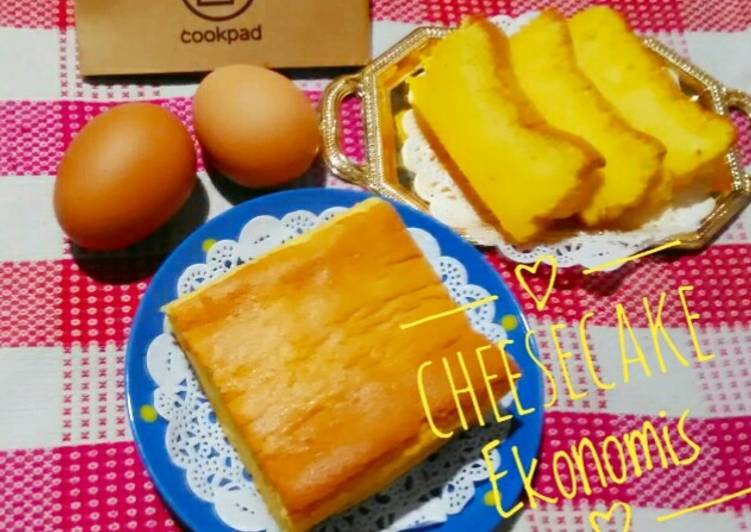 Cheese Cake Ekonomis (Irit tanpa cream cheese)