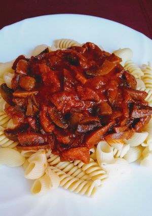 Gombapörkölt recept fotója