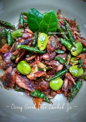 Foto resep Oseng Gereh Pete Lombok Ijo