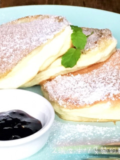 5種材料🥞日式空氣感舒芙蕾鬆餅 的食譜成品照片