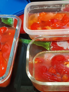 Una foto de Pimientos rojos asados