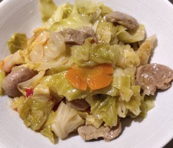 Easy Fast Cooking Cabbage With Beef Ball Delicious Steady