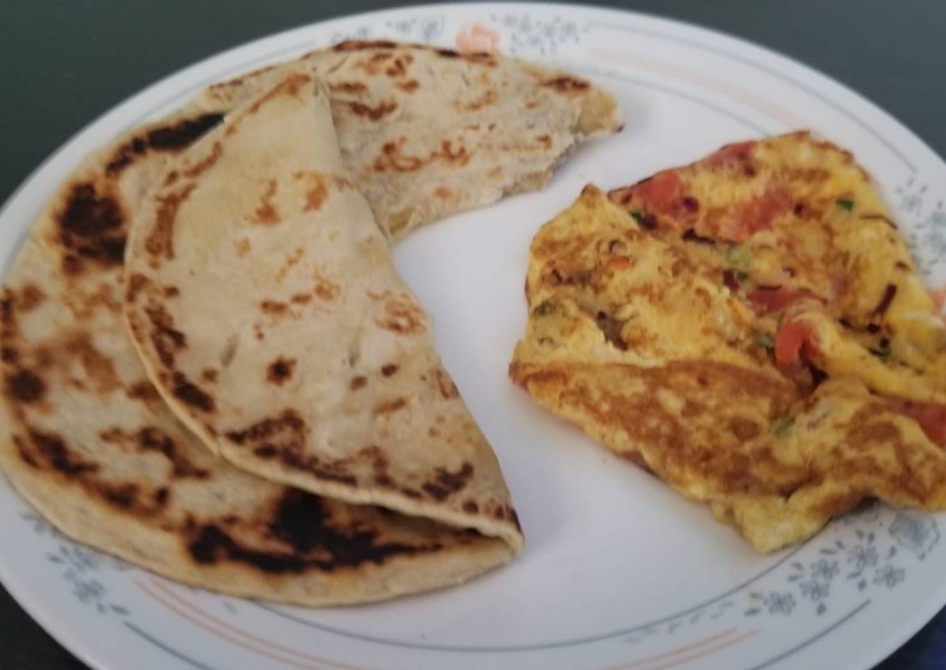 Steps to Prepare Speedy Veggie omelette Sehri dish