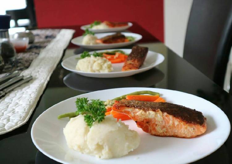Resep Salmon Steak Yang Gurih