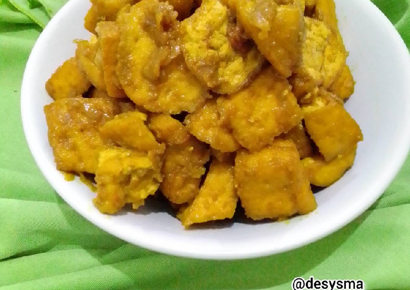 Tahu Masak Terasi
