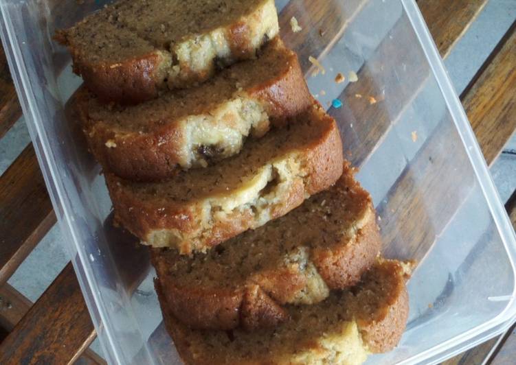 makanan Banana cake tanpa mixer No ribet Jadi, tidak cukup satu