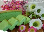 Gambar sponge cake pandan
