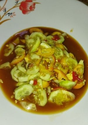 Foto resep Sambal Petis Timun dan Tomat