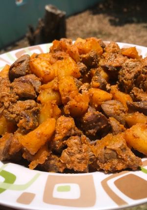 Foto resep Sambal goreng kentang hati ayam