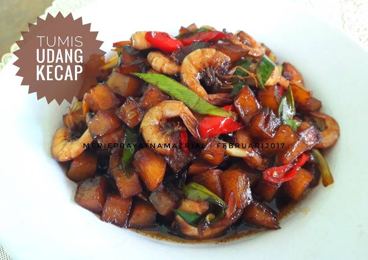 Tumis Udang Kecap
