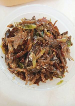 Foto resep Sambal teri ijo (sembal teri)