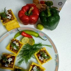 A picture of Quick bite canapes.