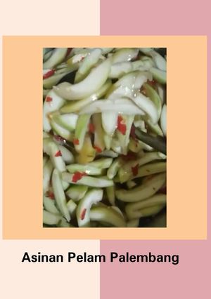 Foto resep Asinan pelam palembang