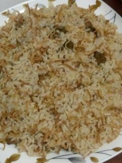 صورة لوصفة رز بالكبد والقوانص