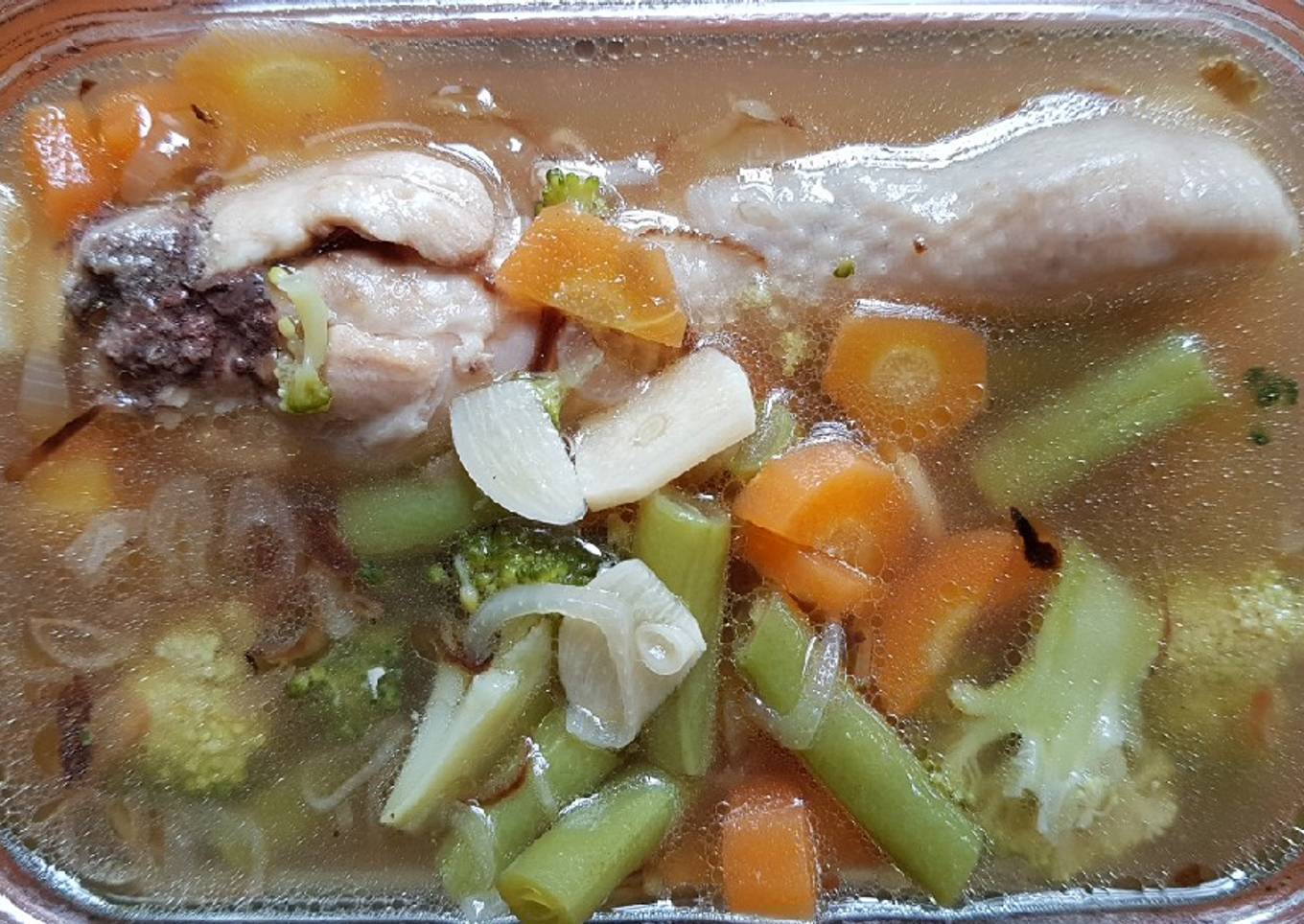 Sop ayam mpasi 14 bulan