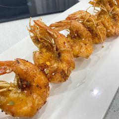A picture of Fried garlic Shrimps.