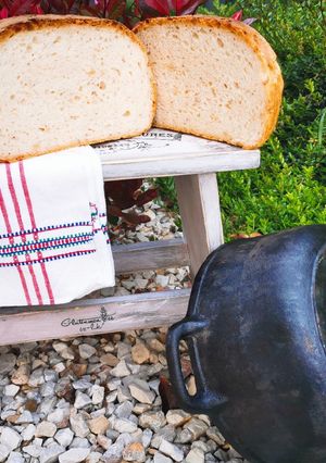Bread mix és kemencés lisztből, kovászos kenyér gluténmentesen recept fotója