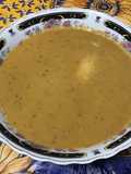 No-Waste Cauliflower Leaf, Tomato, and Moroccan-Spiced Soup