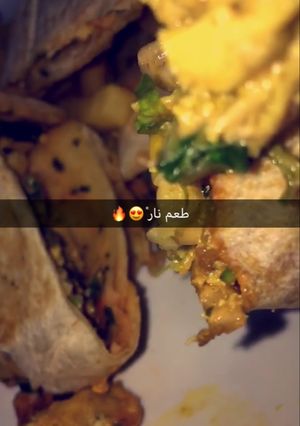 صورة لوصفة شاورما مكسيكي 👌🏻😋