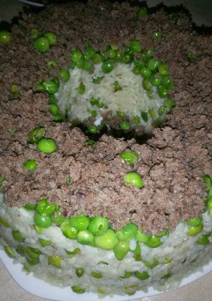 صورة لوصفة رز على بازيلا