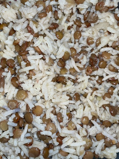 Foto de Arroz com Lentilhas