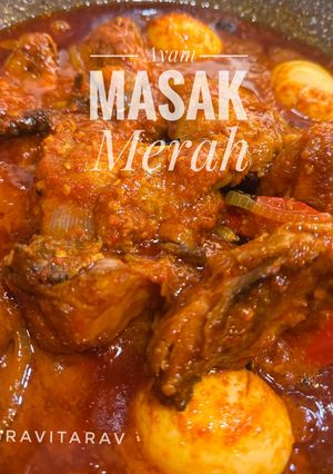 Foto resep Ayam Masak Merah