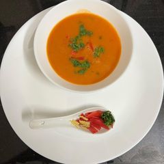 A picture of Winter Special Carrot 🥕 Soup 🥣.