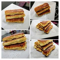 A picture of Nutella French Toast.