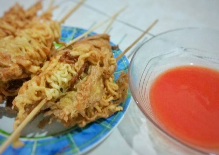 Resep Sosis Gulung Mie Telur Special, Enak