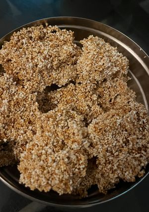 A picture of Amaranth Ladoo.