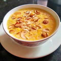 A picture of Pumpkin/Kaduu/Kumdo/Pharsi/Kakharu Kheer/Pudding.