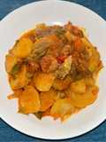 Guisado de papas con chorizo