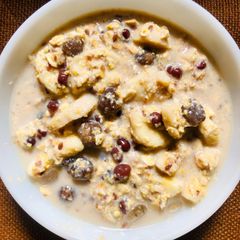 A picture of Saba - Boba - Azuki Bean Muesli Boost for Breakfast | Low Fat High Fiber.