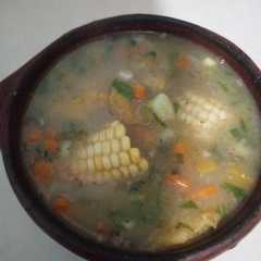 Una foto de Sopa de tostones