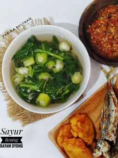 Foto resep Sayur Bening Bayam Oyong