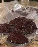 Sweet heat smoked jerky
