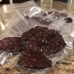 A picture of Sweet heat smoked jerky.