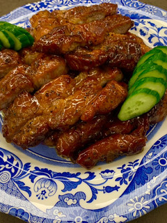 蒜味醬燒豬排 的食譜成品照片
