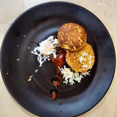 A picture of Peri peri paneer toast sandwich.