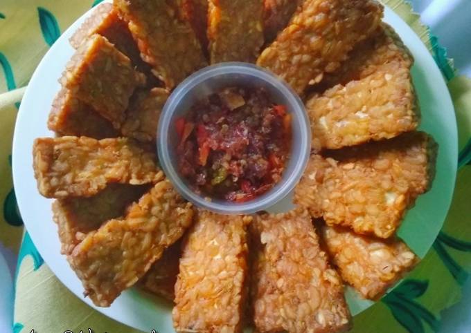 Tempe Goreng Sambal Gami