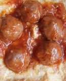 Albóndigas con tuco y polenta(o con lo que quieras acompañarlas)