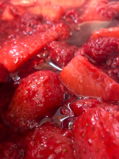 A picture of Strawberry & Raspberry Jam.