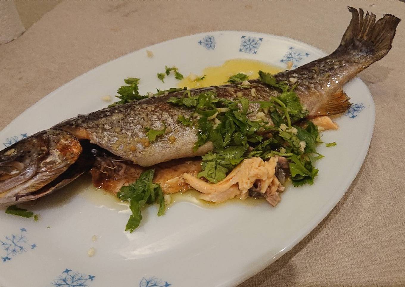 Baked Rainbow Trout