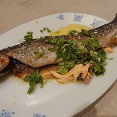 A picture of Baked Rainbow Trout.