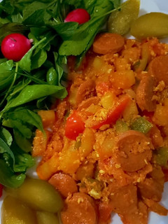 عکسی از دستور املت مخلوط