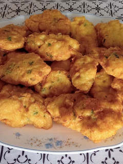 Una foto de Tortillitas de bacalao